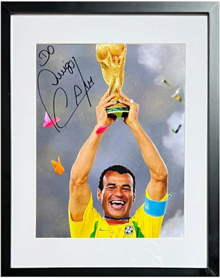 ICONS Memorabilia Cafu Signed "2002 World Cup Champion" Photo with COA - Framed 38.6x48.6cm I1479 Buy ICONS Memorabilia Cafu Signed "2002 World Cup Champion" Photo with COA - Framed 38.6x48.6cm I1479