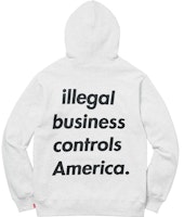 Hoodie Perniagaan Haram Abu-abu Abu Order Hoodie Perniagaan Haram Abu-abu Abu