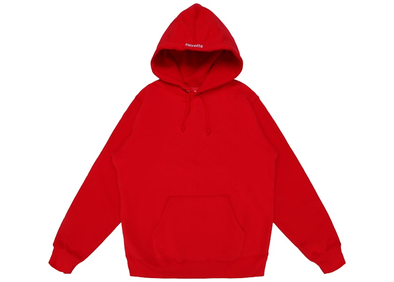 Order 불법 사업 레드 후드티 (Bulbeop Saeop Redeu Hudeuti) 
