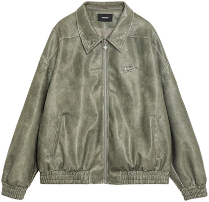 IMXS Vintage Washed Motorcycle Style CleanFit Loose Leather Jacket Unisex 23J3296G Buy IMXS Vintage Washed Motorcycle Style CleanFit Loose Leather Jacket Unisex 23J3296G