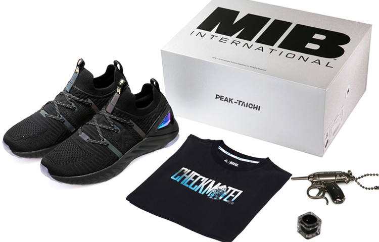 Peak In Black x TaiChi PLUS Low 'Black' E93577H(S-BOX)