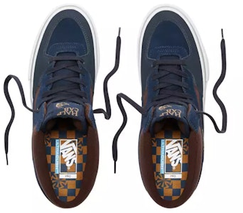 Independent x Vans ハーフキャブ Pro 茶/青 VN0A38CPUHL Shop Independent x Vans ハーフキャブ Pro 茶/青 VN0A38CPUHL