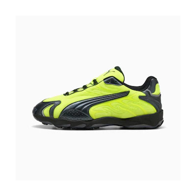 Inhale Metallic Yellow Alert-PUMA Black