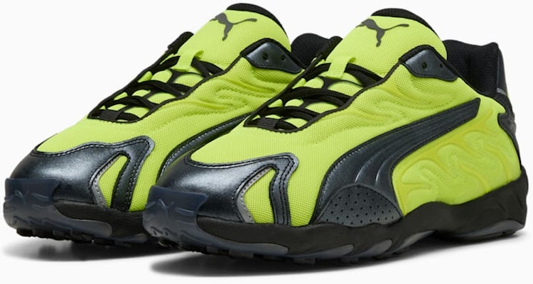Inhale Metallic Yellow Alert-PUMA Black 401780-02 Shop Inhale Metallic Yellow Alert-PUMA Black 401780-02