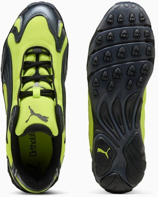 Inhale Metallic Yellow Alert-PUMA Black 401780-02 Details for Inhale Metallic Yellow Alert-PUMA Black 401780-02