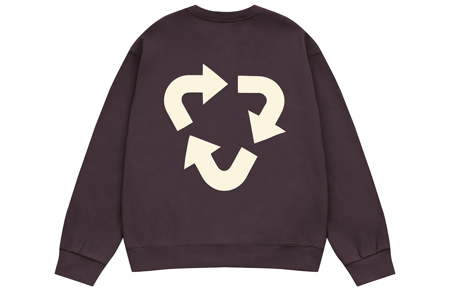INNERSECT FW23 Letter Logo Loop Graphic Crewneck Sweatshirt Unisex INN23ALTHD47