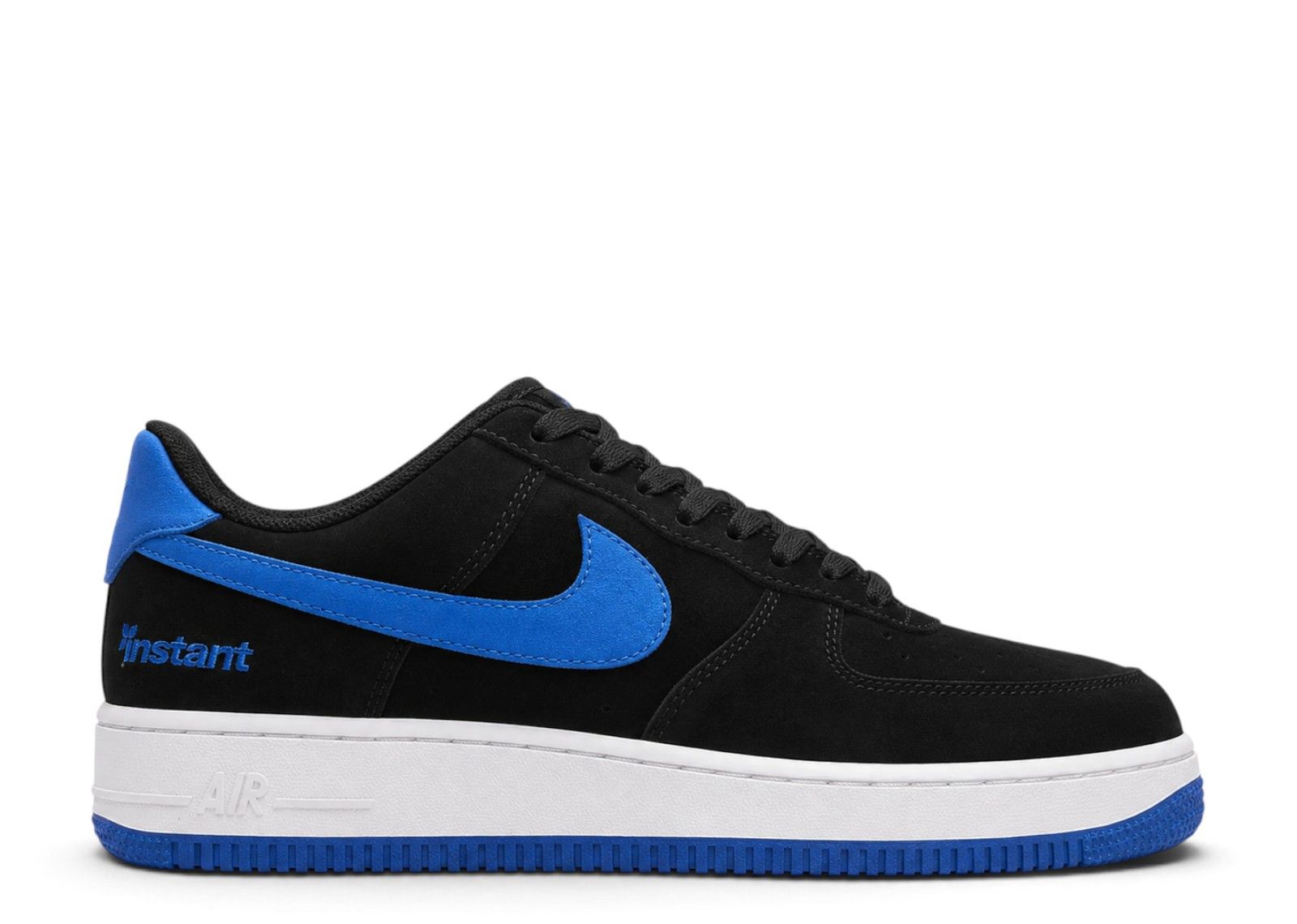 Instant Skateboards x Nike SB Air Force 1 Low 'Black Game Royal' IV5289-002
