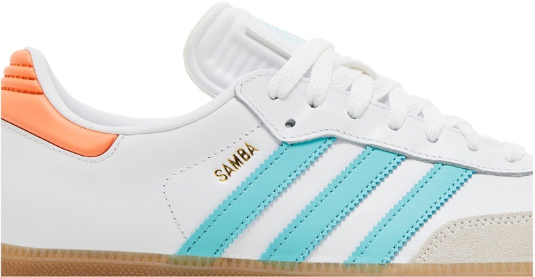 Inter Miami x adidas originals Samba 舒適百搭 防滑耐磨 低筒 滑板鞋 男女同款 白藍橙 Order Inter Miami x adidas originals Samba 舒適百搭 防滑耐磨 低筒 滑板鞋 男女同款 白藍橙