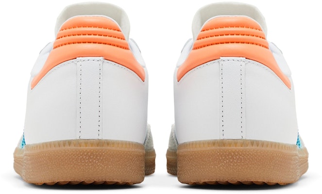 Inter Miami x adidas originals Samba 舒適百搭 防滑耐磨 低筒 滑板鞋 男女同款 白藍橙 Details for Inter Miami x adidas originals Samba 舒適百搭 防滑耐磨 低筒 滑板鞋 男女同款 白藍橙