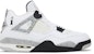 Interscope Records x Air Jordan 4 Retro OG 'White Cement' Putih Kelabu 840606-192-INTERSCOPE