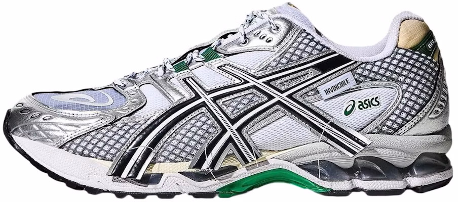 INVINCIBLE® x ASICS GEL-Nimbus 10.1 White Green Casual Sneakers Durable Comfort 1203A814-020 Buy INVINCIBLE® x ASICS GEL-Nimbus 10.1 White Green Casual Sneakers Durable Comfort 1203A814-020