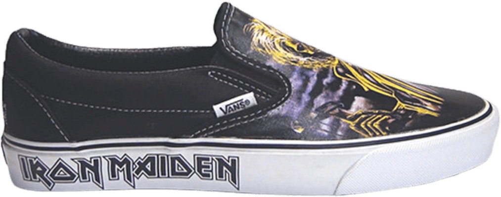 鐵娘子樂團 x Vans 經典懶人鞋 '黑色' VN-0EYEAR5 Buy 鐵娘子樂團 x Vans 經典懶人鞋 '黑色' VN-0EYEAR5