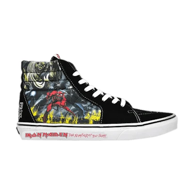 Iron Maiden Vans Sk8-Hi 'Number of the Beast'