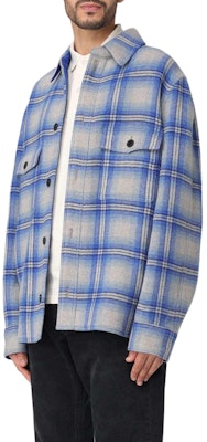 ISABEL MARANT Kemeja Lengan Panjang Kotak-Kotak Biru. VE0052HBB1C02H-30BU Purchase ISABEL MARANT Kemeja Lengan Panjang Kotak-Kotak Biru. VE0052HBB1C02H-30BU