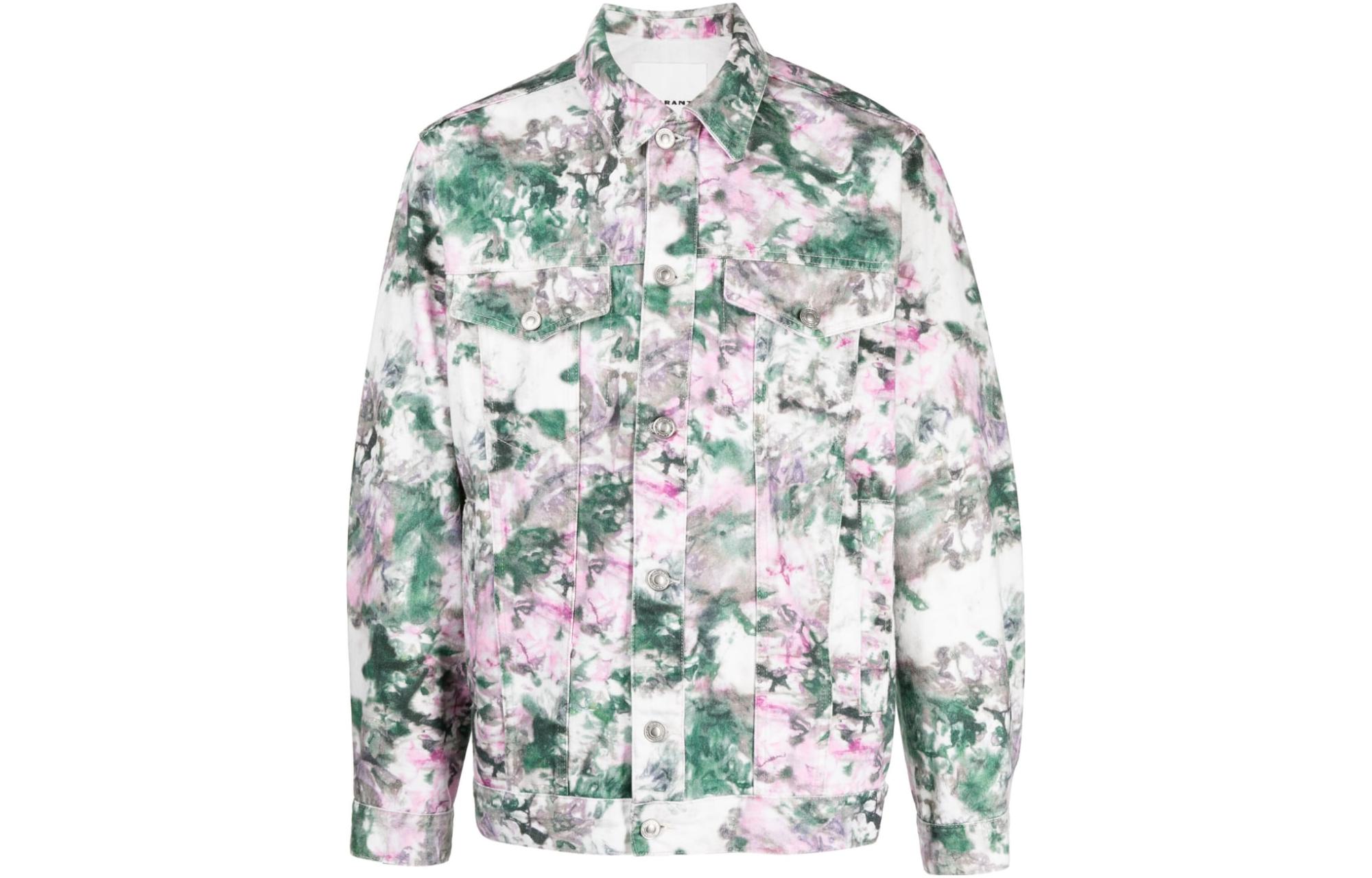 ISABEL MARANT Abstract Print Shirt Jacket Multicolor Men’s VE0063HAA1H31H