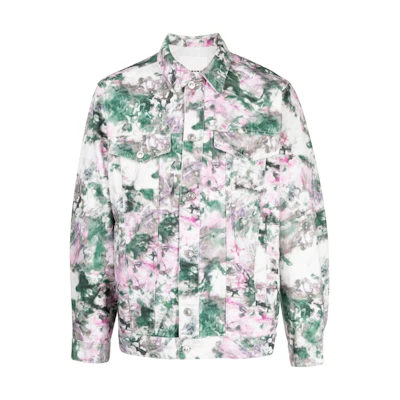 ISABEL MARANT Abstract Print Shirt Jacket Multicolor Men’s VE0063HAA1H31H