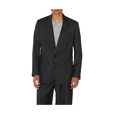 ISABEL MARANT Black Plaid Single-Breasted Long-Sleeve Blazer Jacket VE0316HAA3F61H-02AN