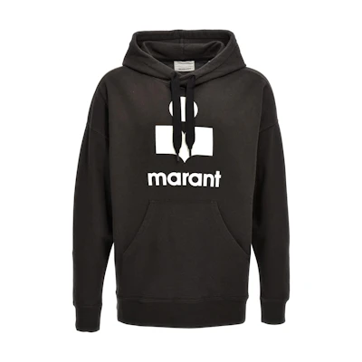 ISABEL MARANT Brown Printed Hoodie with Long Sleeves 24PSW0027HAB-1M18