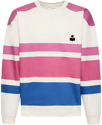 ISABEL MARANT 拼色条纹圆领卫衣 多色 23PSW0037HA-A1M43H-86PE Buy ISABEL MARANT 拼色条纹圆领卫衣 多色 23PSW0037HA-A1M43H-86PE