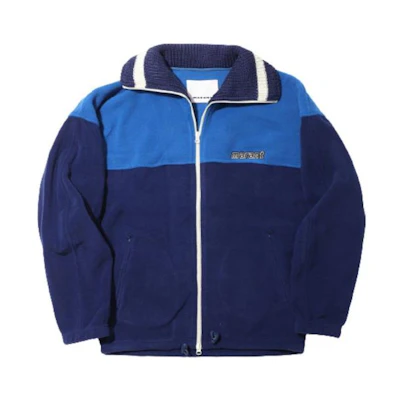 ISABEL MARANT Colorblock Zip-Up Jacket Men’s Navy Blue MA0064-A1C16H-30IN