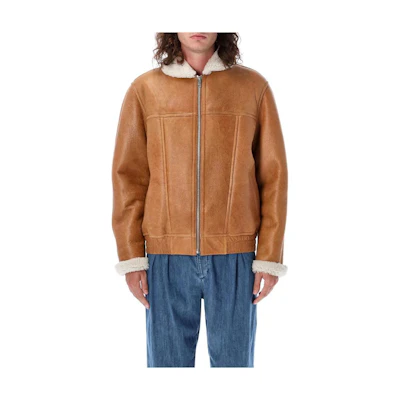 ISABEL MARANT Colorblock Zip-Up Loose Jacket Brown MA0143HAA3D60H-50CM