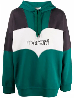 ISABEL MARANT FW21 Hoodie Cetakan Huruf Hijau Baju Sejuk 21ASW0301-21A035H-60GR Buy ISABEL MARANT FW21 Hoodie Cetakan Huruf Hijau Baju Sejuk 21ASW0301-21A035H-60GR