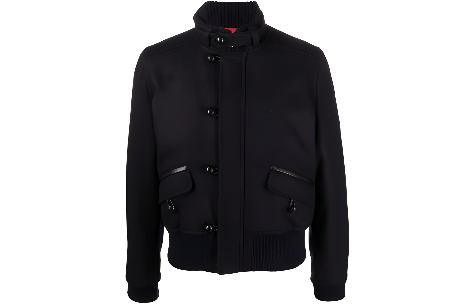 ISABEL MARANT FW22 Blue Solid Zip Pocket Long Sleeve Jacket 22HVE187722H006H30MI