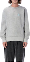 ISABEL MARANT FW22 Grey Crewneck Pullover Sweatshirt with Logo Print Men 22ASW005722A041H02GY ISABEL MARANT FW22 Grey Crewneck Pullover Sweatshirt with Logo Print Men 22ASW005722A041H02GY