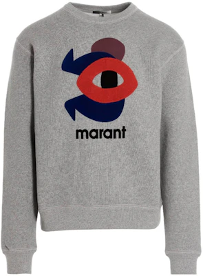 イザベル マラン FW22 ロゴ クルーネック スウェットシャツ グレー - 長袖 22ASW036522A045H02GY Buy イザベル マラン FW22 ロゴ クルーネック スウェットシャツ グレー - 長袖 22ASW036522A045H02GY