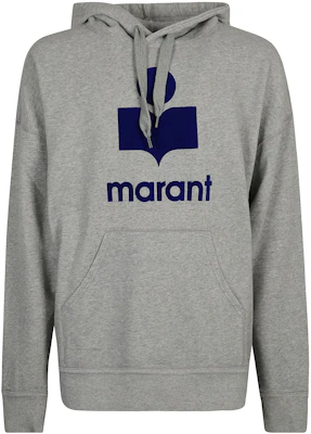 ISABEL MARANT FW22 深灰色长袖徽标印花连帽衫 SW005522A043H02GY Buy ISABEL MARANT FW22 深灰色长袖徽标印花连帽衫 SW005522A043H02GY