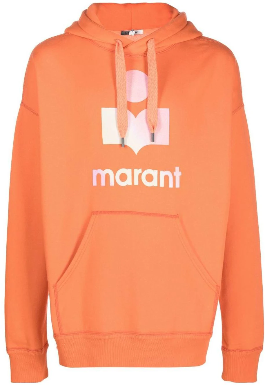 isabel-marant-fw-22-logo-print-hoodie-orange-sw-005522-a041-h-11-or
