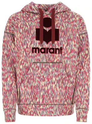 ISABEL MARANT 2022秋冬粉色抽绳连帽衫带logo印花 SW005522A047H-40RY Buy ISABEL MARANT 2022秋冬粉色抽绳连帽衫带logo印花 SW005522A047H-40RY