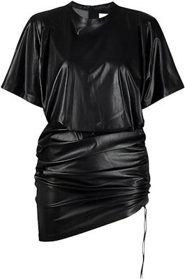 イザベル マラン FW23 ブラック ショートスリーブ クルーネック ミニドレス RO0240FAA3B15E-01BK Buy イザベル マラン FW23 ブラック ショートスリーブ クルーネック ミニドレス RO0240FAA3B15E-01BK