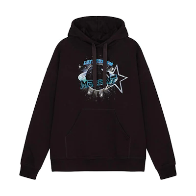 ISABEL MARANT FW23 Logo Print Hoodie Black Hoodie SW0027HAA3M55H-02FK