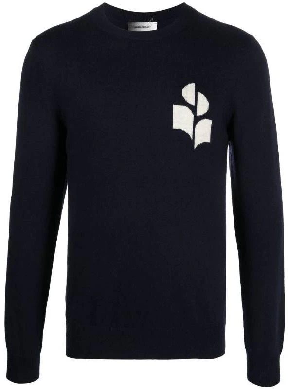 isabel-marant-fw-23-navy-blue-casual-logo-print-crewneck-sweatshirt-pu-0051-haa-1-l04-h30-mi