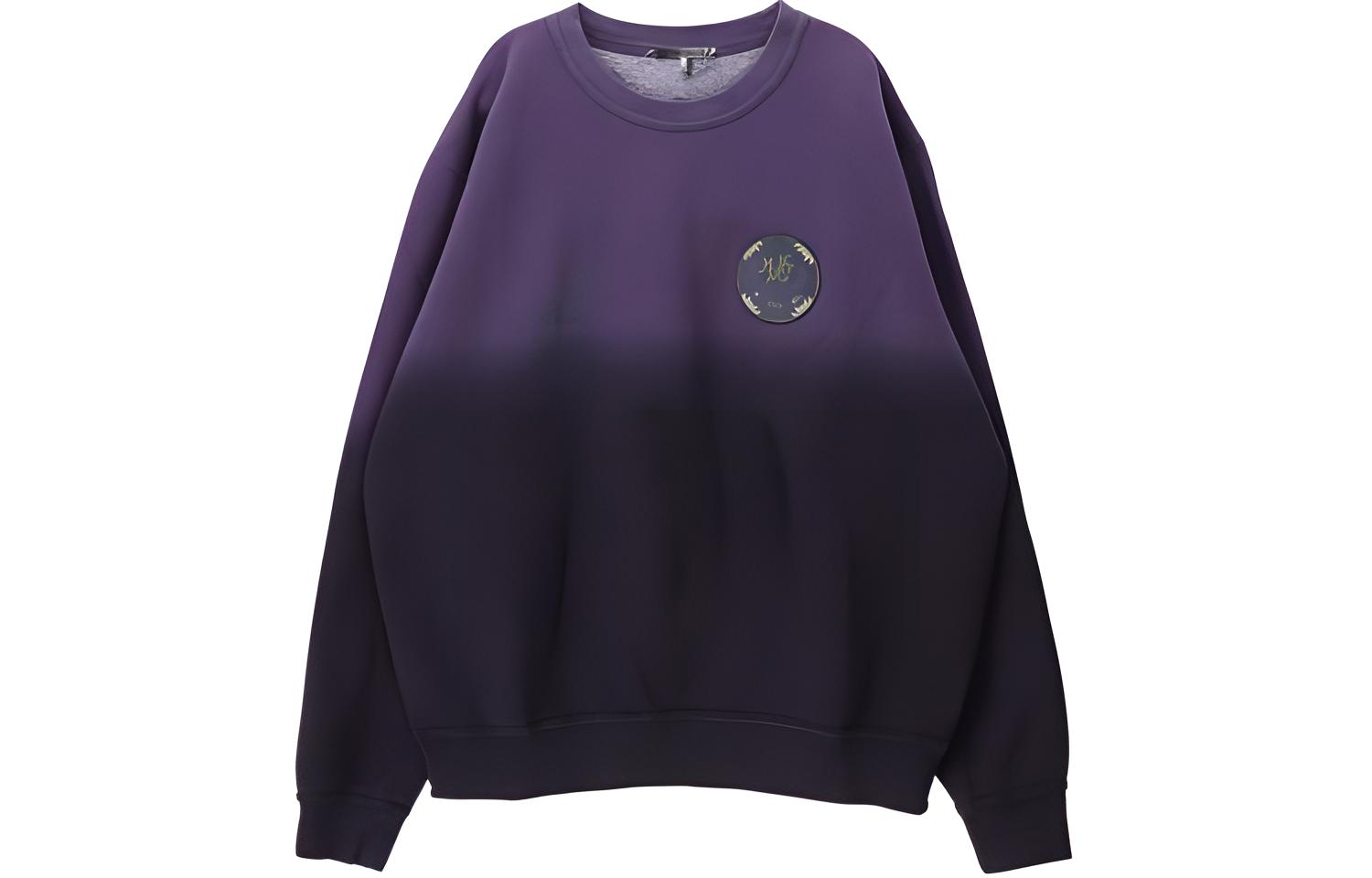 ISABEL MARANT Gradient Effect Crewneck Sweatshirt Purple - SW035422A048H-30FN