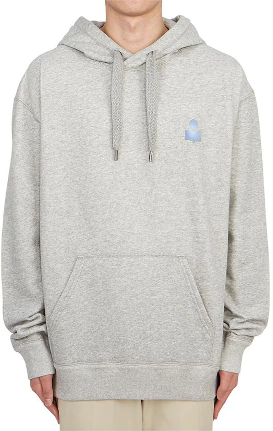 isabel-marant-gray-solid-logo-hoodie-sw-0050-haa-3-m95-h-02-gy