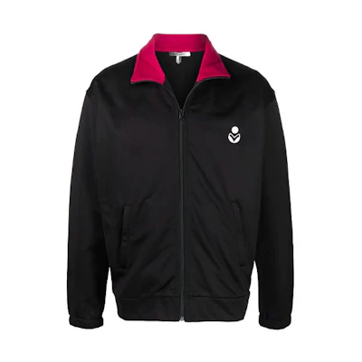 ISABEL MARANT Logo Embroidered Bomber Jacket Black () 21A015HVE1671-01BK
