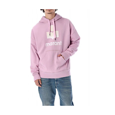 ISABEL MARANT Logo Print Pullover Hoodie Pink () 22PSW005522P041H-40LK