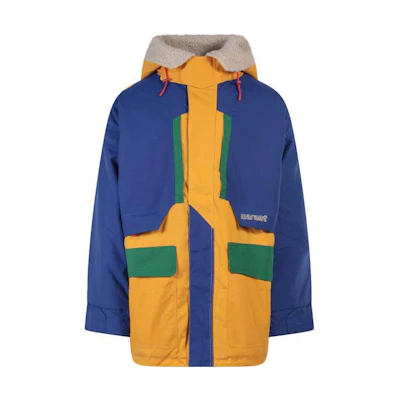 ISABEL MARANT Loose Fit Color-Block Long Sleeve Jacket MA123622A005H-99MU