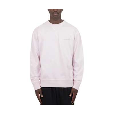 ISABEL MARANT Mens Pink Crewneck Letter Print Drop Shoulder Sweatshirt T29223529921