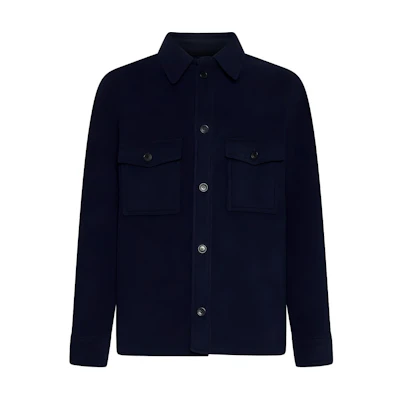 ISABEL MARANT Navy Blue Solid Single-Breasted Long-Sleeve Jacket VE0052HCB1E01H-30MI