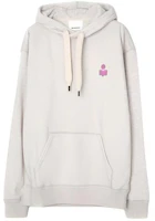 ISABEL MARANT Oversized Beige Hoodie with Kangaroo Pocket SW0050HAA3M95H-23EC ISABEL MARANT Oversized Beige Hoodie with Kangaroo Pocket SW0050HAA3M95H-23EC