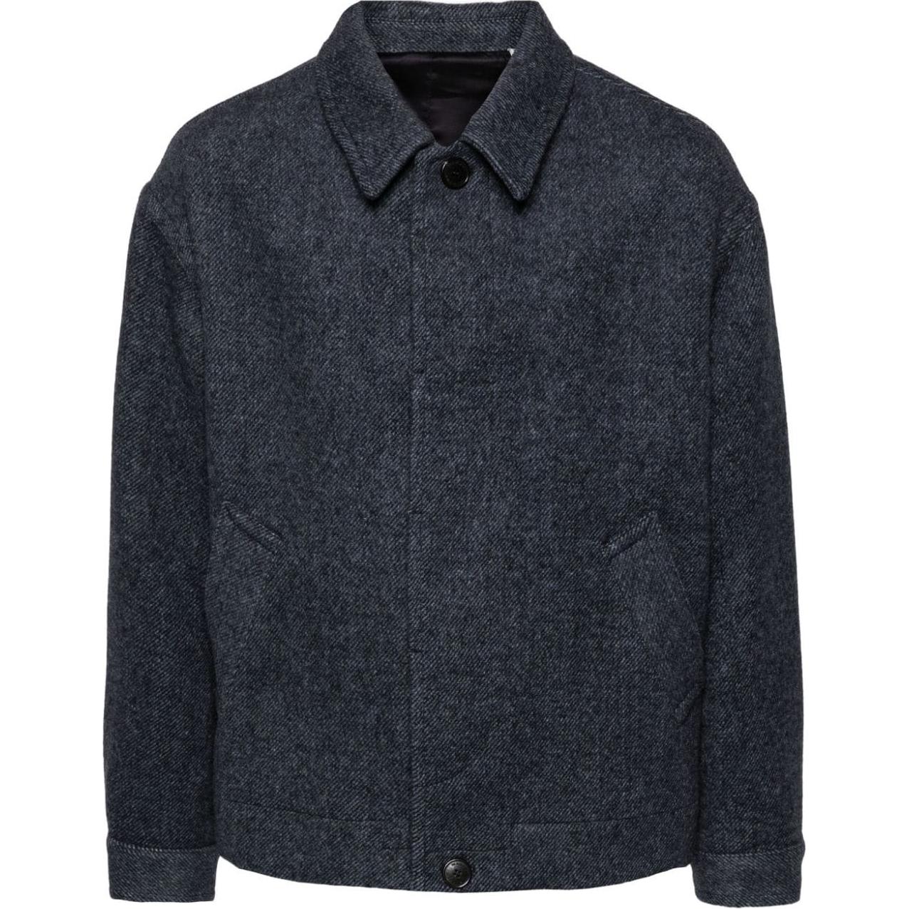 ISABEL MARANT Oversized Straight Hem Shirt Jacket Light Blue MA0067HAB1D04H-BLUE