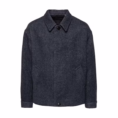 ISABEL MARANT Oversized Straight Hem Shirt Jacket Light Blue MA0067HAB1D04H-BLUE