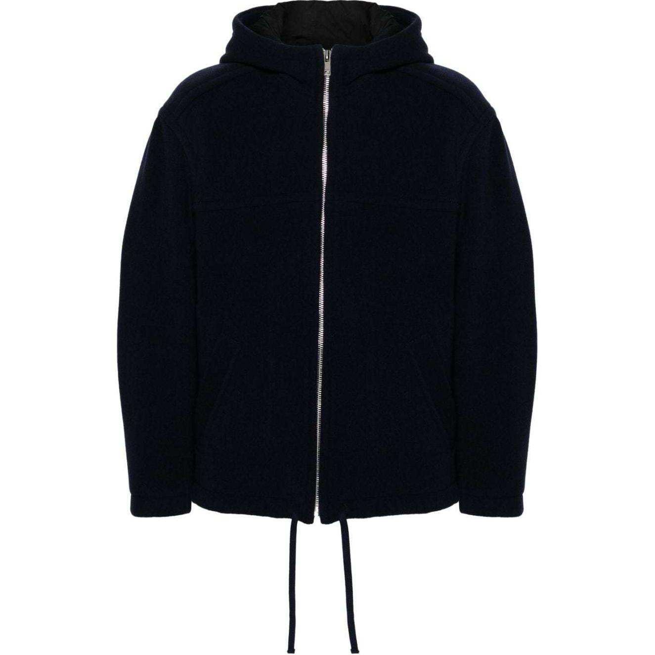 ISABEL MARANT Patchwork Oversized Hoodie Jacket Midnight Blue () MA0069HCB1E01H-BLUE