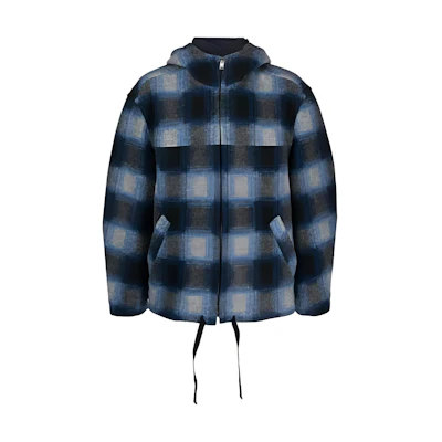 ISABEL MARANT Plaid Zipper Jacket A3D06HMA0069HA30NA
