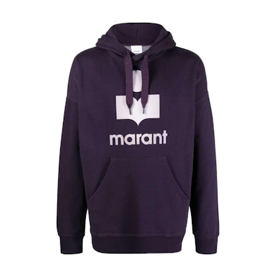 ISABEL MARANT Purple Letter Print Pullover Hoodie Fashion A3M95HSW0027HA86DU