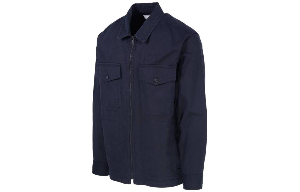 ISABEL MARANT Solid Color Zip-Up Jacket Blue 23PVE0056HAA1G24H