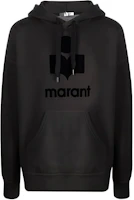 ISABEL MARANT SS22 Black Pullover Hoodie with Logo SW0055-00M003H-02FK ISABEL MARANT SS22 Black Pullover Hoodie with Logo SW0055-00M003H-02FK